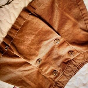 Button accents and cute girls chic skorts